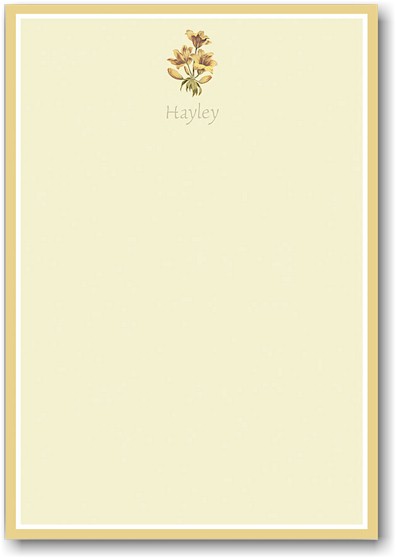 Stacy Claire Boyd Stationery - Lovely Lilies (Padded Stationery) Stacy Claire Boyd Stationery - Lovely Lilies (Padded Stationery)