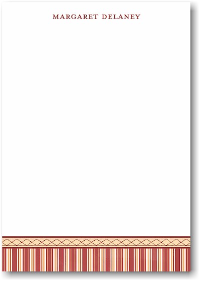 Stacy Claire Boyd Stationery - Classic Berry (Padded Stationery) Stacy Claire Boyd Stationery - Classic Berry (Padded Stationery)