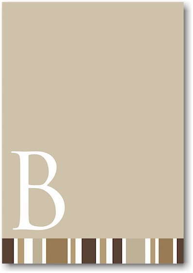 Stacy Claire Boyd Stationery - Mr. Big - Taupe (Padded Stationery) Stacy Claire Boyd Stationery - Mr. Big - Taupe (Padded Stationery)