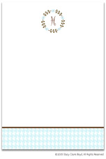 Stationery by Stacy Claire Boyd - Pastel Houndstooth (Padded Stationery)