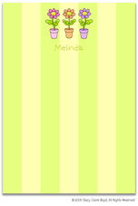 Stationery by Stacy Claire Boyd - Growing Smiles (Padded Stationery)
