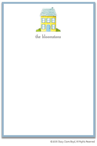 Stationery by Stacy Claire Boyd - No Place Like Home (Padded Stationery)