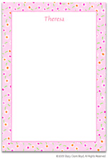 Stacy Claire Boyd Stationery - Everything's Coming Up Daisies - Pink (Padded Stationery)