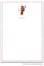 Stationery by Stacy Claire Boyd - Born To Shop (Padded Stationery)