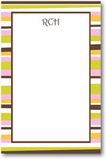 Stacy Claire Boyd Stationery - Annie's Stripes (Padded Stationery)