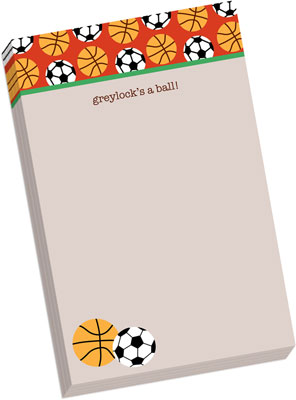 Notepads by iDesign - Soccerby iDesign -Basketball (Normal by iDesign - Camp)