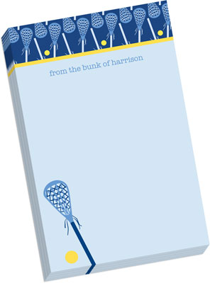 Notepads by iDesign - Lacrosse (Normal by iDesign - Camp)