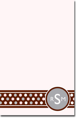 Notepads by iDesign - Chocolate Dots (Normal)