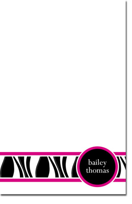 Notepads by iDesign - Zebra Black (Normal) Notepads by iDesign - Zebra Black (Normal)