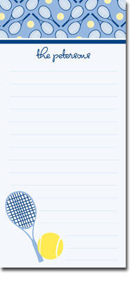 Notepads by iDesign - Tennis Blue (Skinny)