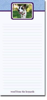 Notepads by iDesign - Swirls of Dots Photo (Skinny) Notepads by iDesign - Swirls of Dots Photo (Skinny)