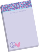 Notepads by idesign + co - Hearts & Peace (Normal by idesign + co - Camp)