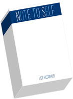 Notepads by iDesign - Note to Self (Chunky)