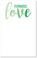 Camp Notepads by iDesign - CampName Script Love