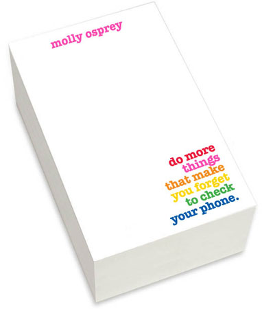 Notepads by iDesign - Do More Things (Chunky)