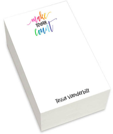 Notepads by iDesign - Make Today Count (Chunky) Notepads by iDesign - Make Today Count (Chunky)