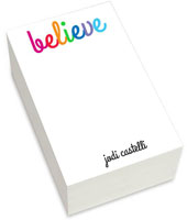 Notepads by iDesign - Believe (Chunky)