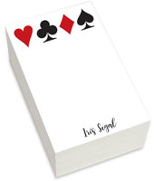 Notepads by iDesign - Playing Card Suits (Chunky)