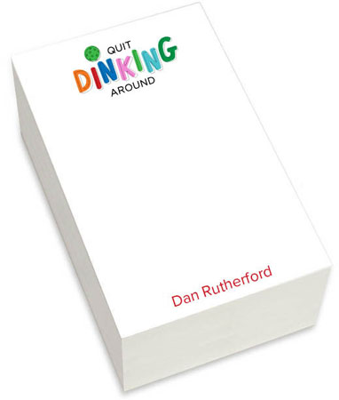 Notepads by iDesign - Out Dinking Around (Chunky)