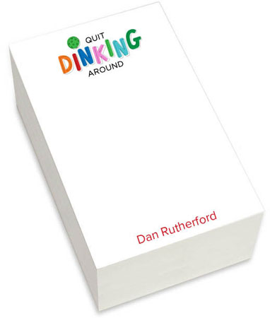 Notepads by iDesign - Out Dinking Around (Chunky) Notepads by iDesign - Out Dinking Around (Chunky)