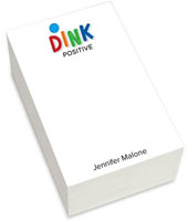 Notepads by iDesign - Dink Positive (Chunky)