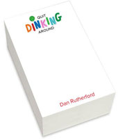 Notepads by iDesign - Out Dinking Around (Chunky)