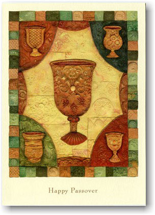 Indelible Ink Passover Card - Elijah's Cup, Plus Four