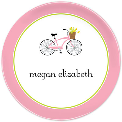 Boatman Geller - Personalized Melamine Plates (Bicycle) Boatman Geller - Personalized Melamine Plates (Bicycle)