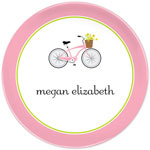 Boatman Geller - Personalized Melamine Plates (Bicycle)