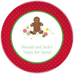 Boatman Geller - Personalized Melamine Plates (Gingerbread)