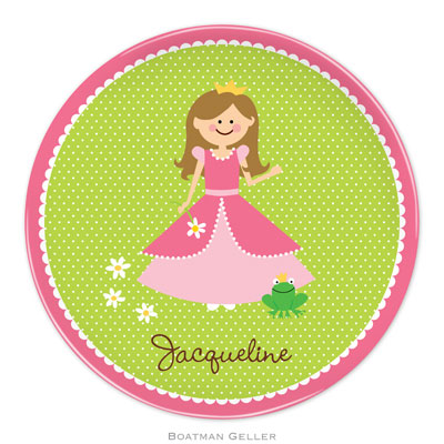 Boatman Geller - Personalized Melamine Plates (Princess Portrait)