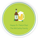 Boatman Geller - Personalized Melamine Plates (Irish Ale - St. Patrick's Day)