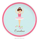 Boatman Geller - Personalized Melamine Plates (Ballerina Portrait)