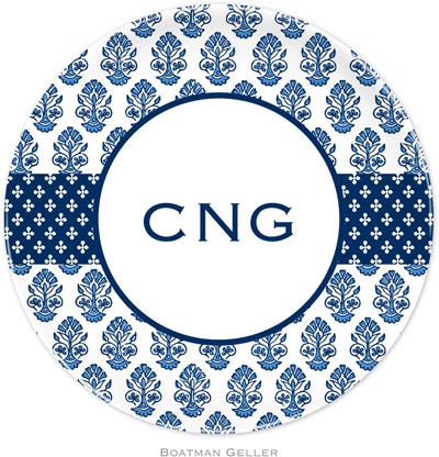 Boatman Geller - Personalized Melamine Plates (Beti Navy) Boatman Geller - Personalized Melamine Plates (Beti Navy)