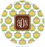 Boatman Geller - Personalized Melamine Plates (Pineapple Repeat Preset)