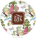 Boatman Geller - Personalized Melamine Plates (Chinoiserie Autumn Preset)