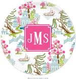 Boatman Geller - Personalized Melamine Plates (Chinoiserie Spring Preset)