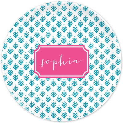 Boatman Geller - Create-Your-Own Melamine Plates (Sprig)