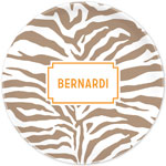 Boatman Geller - Create-Your-Own Melamine Plates (Zebra)