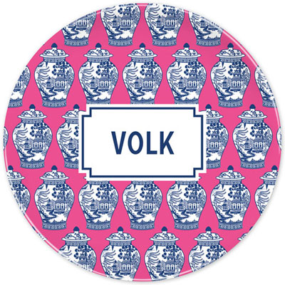 Boatman Geller - Personalized Melamine Plates (Ginger Jar)