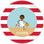 Boatman Geller - Personalized Melamine Plates (Basketball Player)