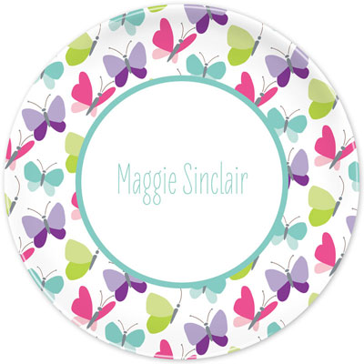 Boatman Geller - Personalized Melamine Plates (Flutter)