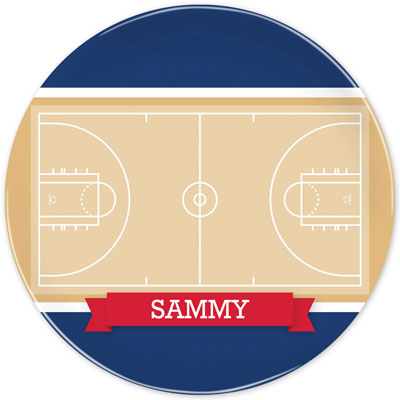Boatman Geller - Personalized Melamine Plates (Basketball Court) Boatman Geller - Personalized Melamine Plates (Basketball Court)