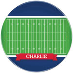 Boatman Geller - Personalized Melamine Plates (Football Field)