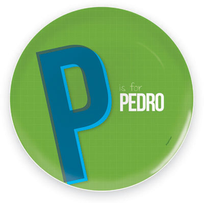 Spark & Spark Plates - Double Initial (Green)
