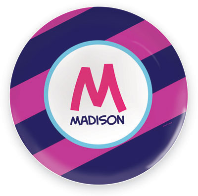 Spark & Spark Plates - Fun Initials (Magenta)