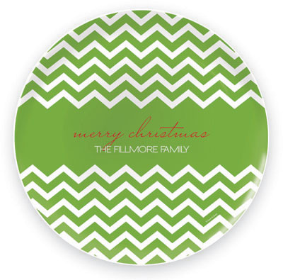 Spark & Spark Plates - Fancy Zig Zags (Green)