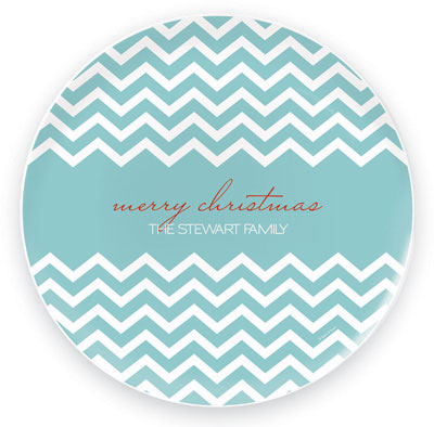 Spark & Spark Plates - Fancy Zig Zags (Blue)