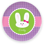 Spark & Spark Plates - Smiley Bunny (Purple)