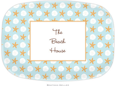 Boatman Geller - Personalized Melamine Platters (Seashore)